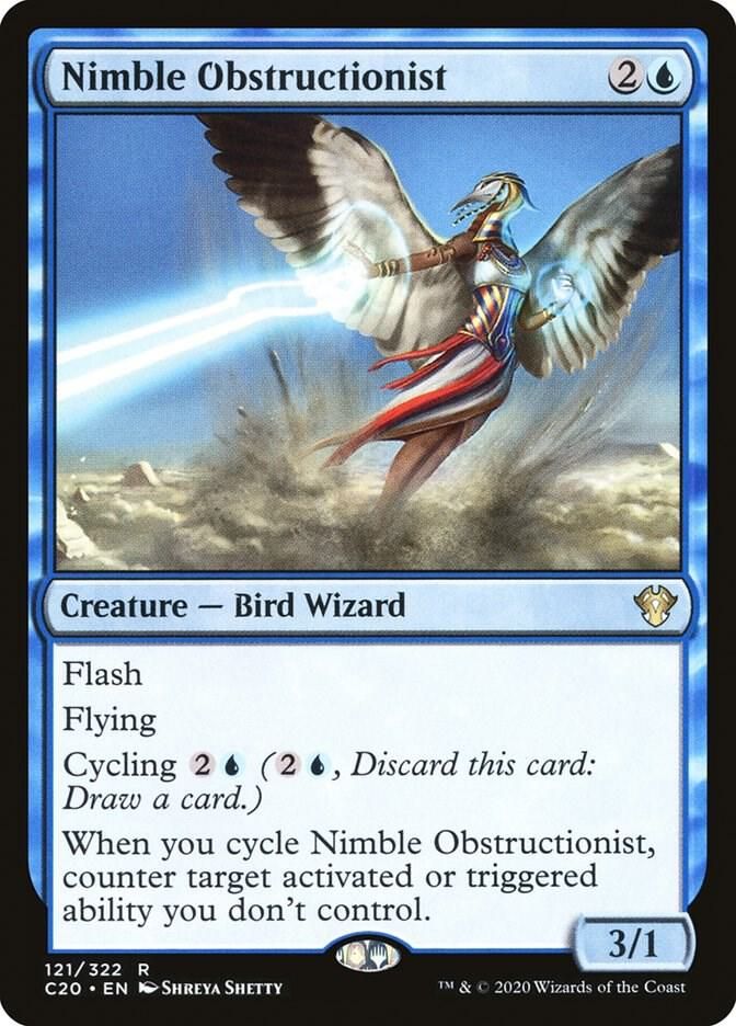 Nimble Obstructionist - Commander 2020 (C20) Commander 2020