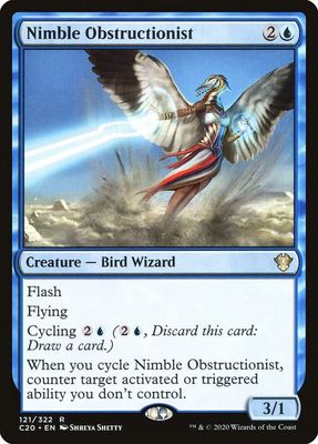 Nimble Obstructionist - Commander 2020 (C20) Commander 2020