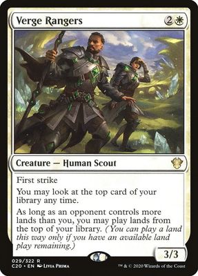 Verge Rangers - Commander 2020 (C20) Commander 2020
