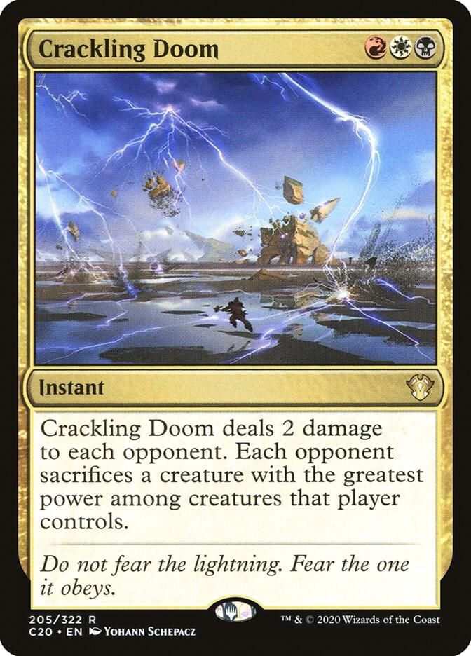 Crackling Doom - Commander 2020 (C20) Commander 2020
