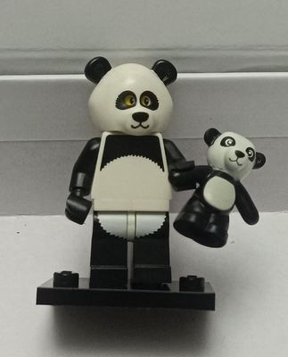 NELA-f, Panda Guy Minifigura de LEGO, The LEGO Movie.