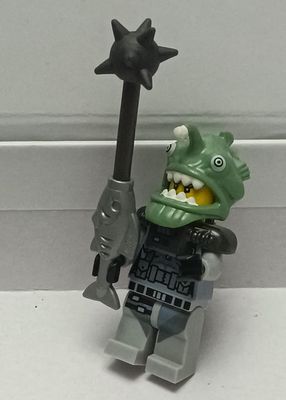 NELA-f, Shark Army Angler Minifigura LEGO,  LEGO Ninjago Movie.