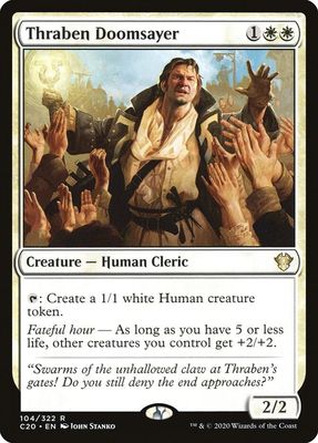 Thraben Doomsayer - Commander 2020 (C20) Commander 2020