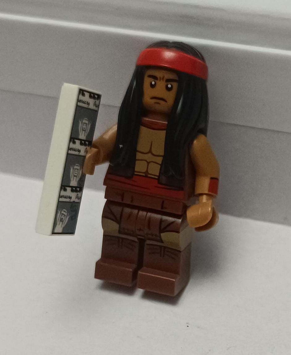 NELA-f,  Jefe Apache Minifigura  LEGO,  LEGO BATMAN PELÍCULA