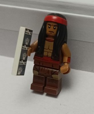 NELA-f,  Jefe Apache Minifigura  LEGO,  LEGO BATMAN PELÍCULA