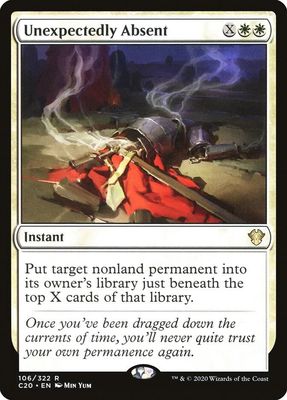 Unexpectedly Absent - Commander 2020 (C20) Commander 2020