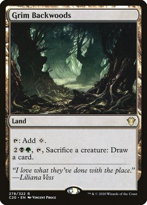 Grim Backwoods - Commander 2020 (C20) Commander 2020