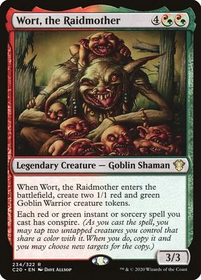Wort, the Raidmother - Commander 2020 (C20) Commander 2020