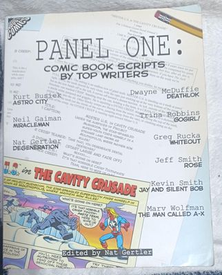NELA-n, Panel One comic, Scripts by Top Writers
