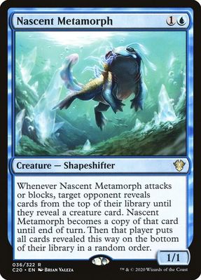 Nascent Metamorph - Commander 2020 (C20) Commander 2020