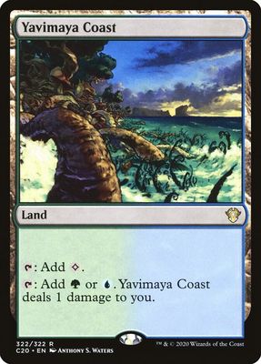 Yavimaya Coast - Commander 2020 (C20) Commander 2020