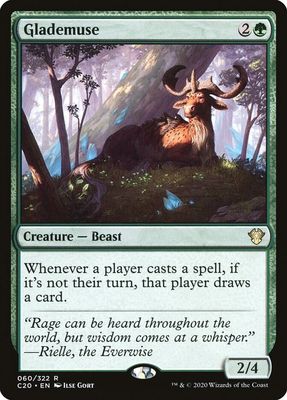 Glademuse - Commander 2020 (C20) Commander 2020