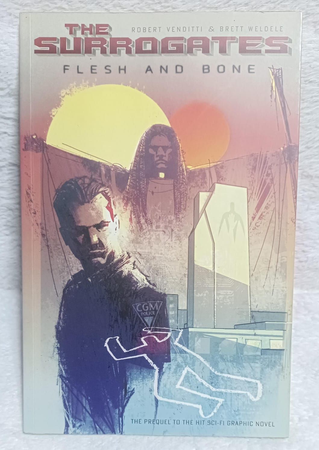 NELA-n, The Surrogates Comic Flesh And Bones. Ingles