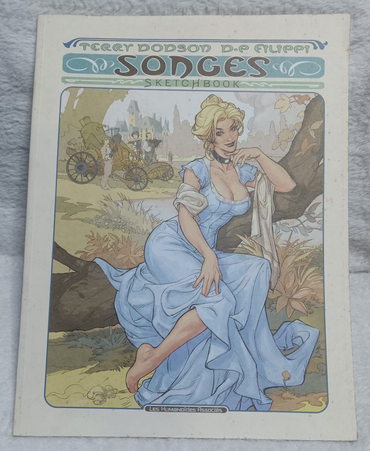 NELA-n, Les Humanoides Associes Comic, Sketchbook, Ingles.