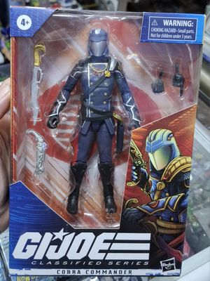 BAF1 Cobra Commander Figura G I Joe Figura Classified Series