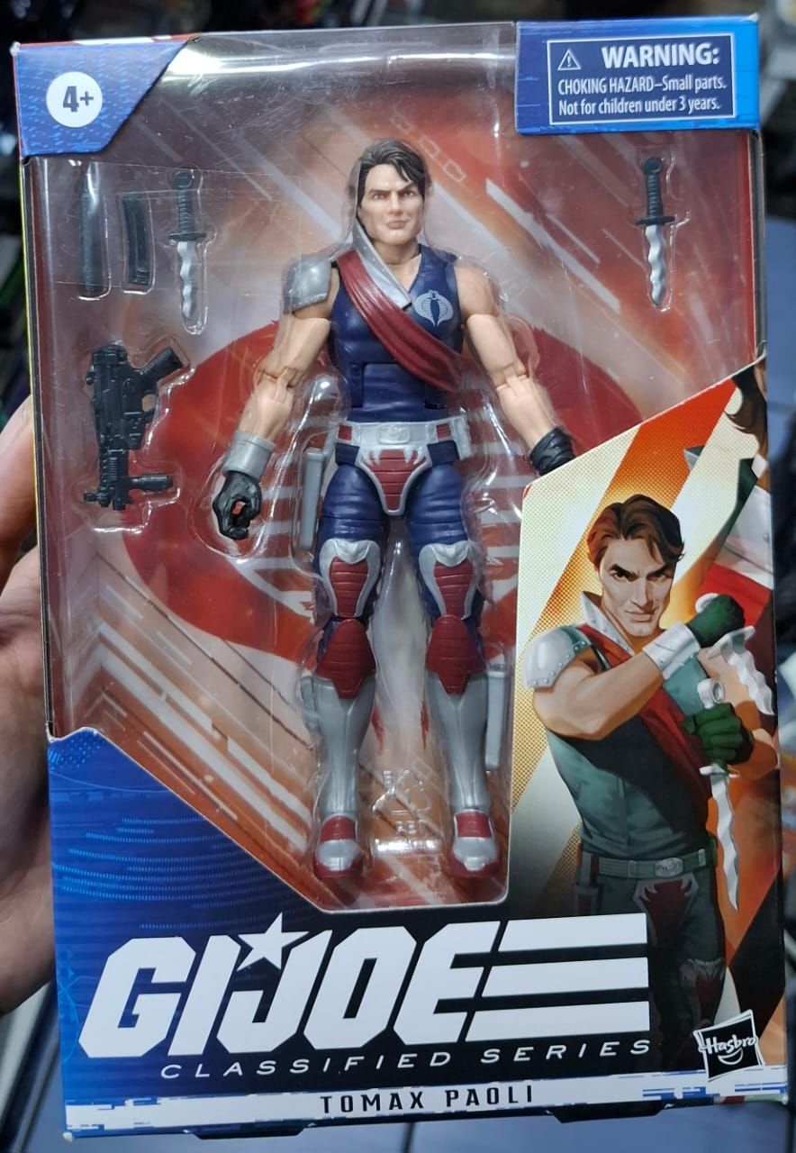 BAF1 Tomax Paoli Figura G I Joe Figura Classified Series
