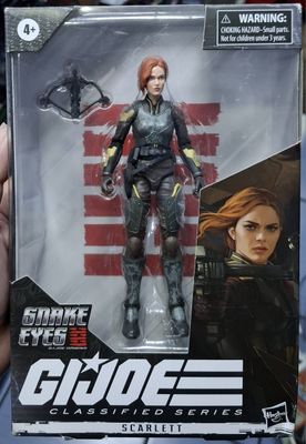 BAF1 Scarlett Figura G I Joe Figura Classified Series 6 Pulgadas