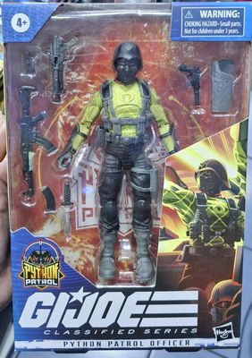 BAF1 Python Patrol Officer Figura G I Joe Figura Classified Series