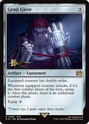 SJ Genji Glove - Prerelease Cards (PRE) Prerelease Cards Foil (Espanol)