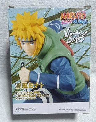 NELA-i, Namikaze Minato Figura, Naruto Shippuden Figura, &quot;Vibration Stars&quot; de Bandai Banpresto.