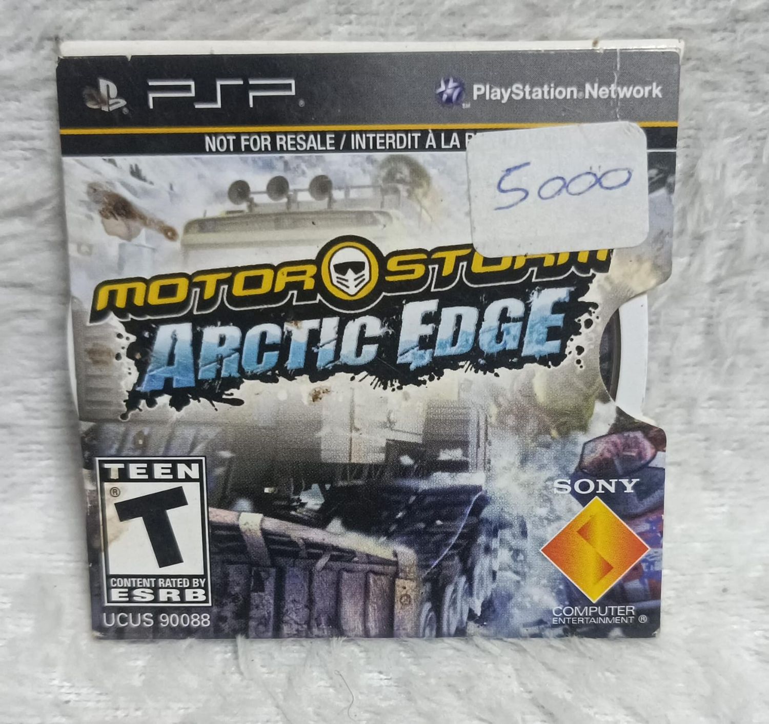 NELA-g, MotorStorm Arctic Edge  consola PSP.
