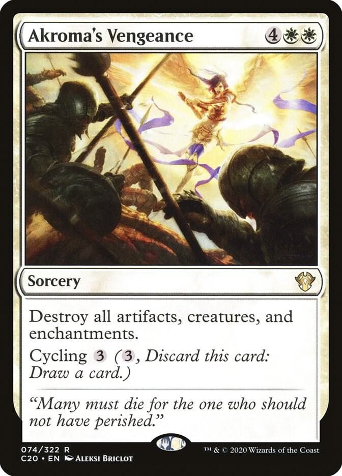 Akroma&#39;s Vengeance - Commander 2020 (C20) Commander 2020