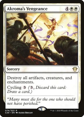Akroma&#39;s Vengeance - Commander 2020 (C20) Commander 2020