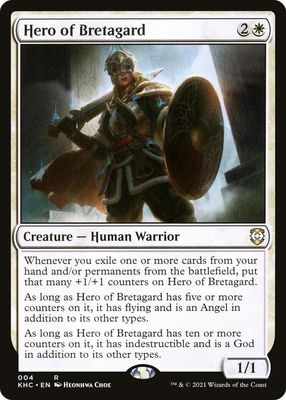 Hero of Bretagard - Commander: Kaldheim (KHC) Commander: Kaldheim