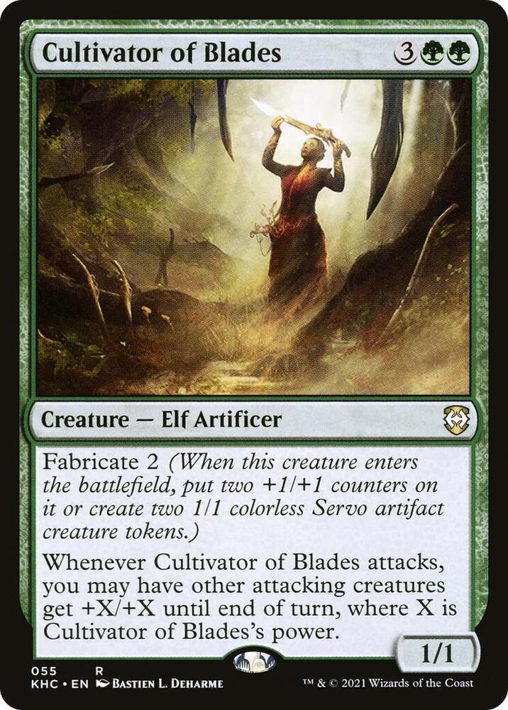 Cultivator of Blades - Commander: Kaldheim (KHC) Commander: Kaldheim