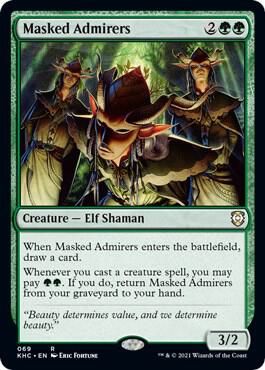 Masked Admirers - Commander: Kaldheim (KHC) Commander: Kaldheim