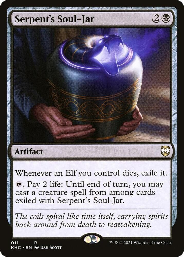 Serpent&#39;s Soul-Jar - Commander: Kaldheim (KHC) Commander: Kaldheim