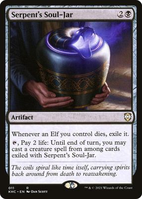 Serpent&#39;s Soul-Jar - Commander: Kaldheim (KHC) Commander: Kaldheim