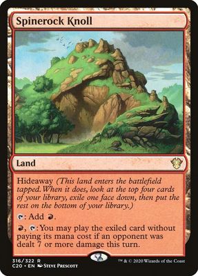 Spinerock Knoll - Commander 2020 (C20) Commander 2020