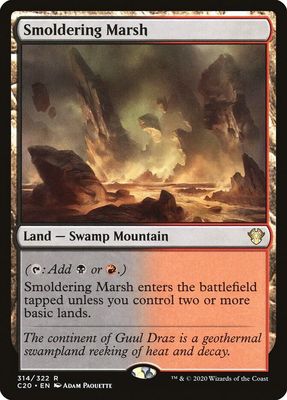 Smoldering Marsh - Commander 2020 (C20) Commander 2020