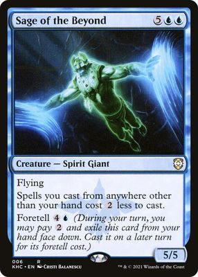 Sage of the Beyond - Commander: Kaldheim (KHC) Commander: Kaldheim