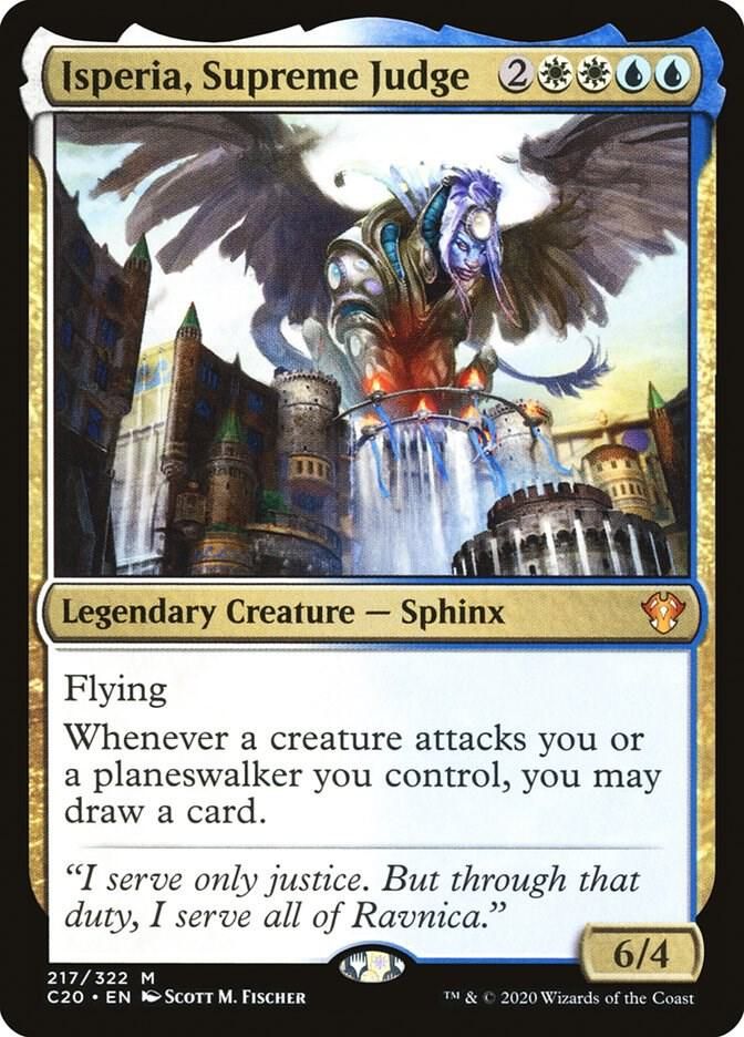 Isperia, Supreme Judge - Commander 2020 (C20) Commander 2020