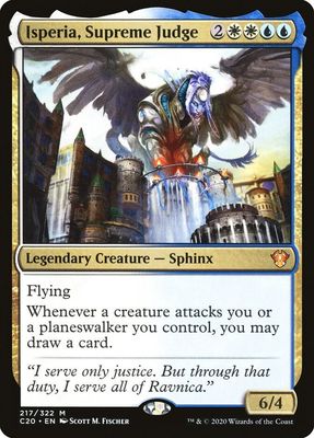 Isperia, Supreme Judge - Commander 2020 (C20) Commander 2020