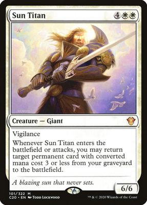 Sun Titan - Commander 2020 (C20) Commander 2020