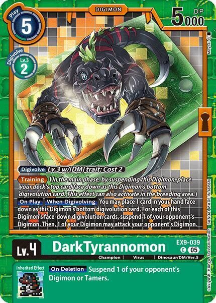 DarkTyrannomon - Versus Monsters (EX09) Versus Monsters