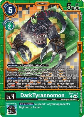 DarkTyrannomon - Versus Monsters (EX09) Versus Monsters