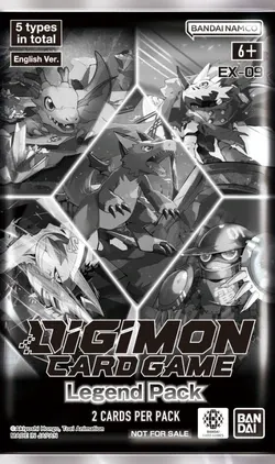 SJ Digimon Legend Pack Booster Pack Ex-09