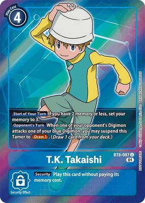 SJ T.K. Takaishi (Box Topper) - New Awakening (BT08) New Awakening