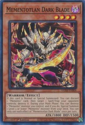 Mementotlan Dark Blade - VASM-EN004 - Super Rare 1st Edition Valiant Smashers 1st Edition Singles