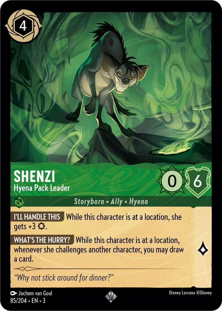 Shenzi - Hyena Pack Leader - Into the Inklands (3) Into the Inklands