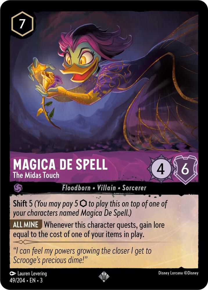 Magica De Spell - The Midas Touch - Into the Inklands (3) Into the Inklands