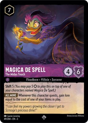 Magica De Spell - The Midas Touch - Into the Inklands (3) Into the Inklands