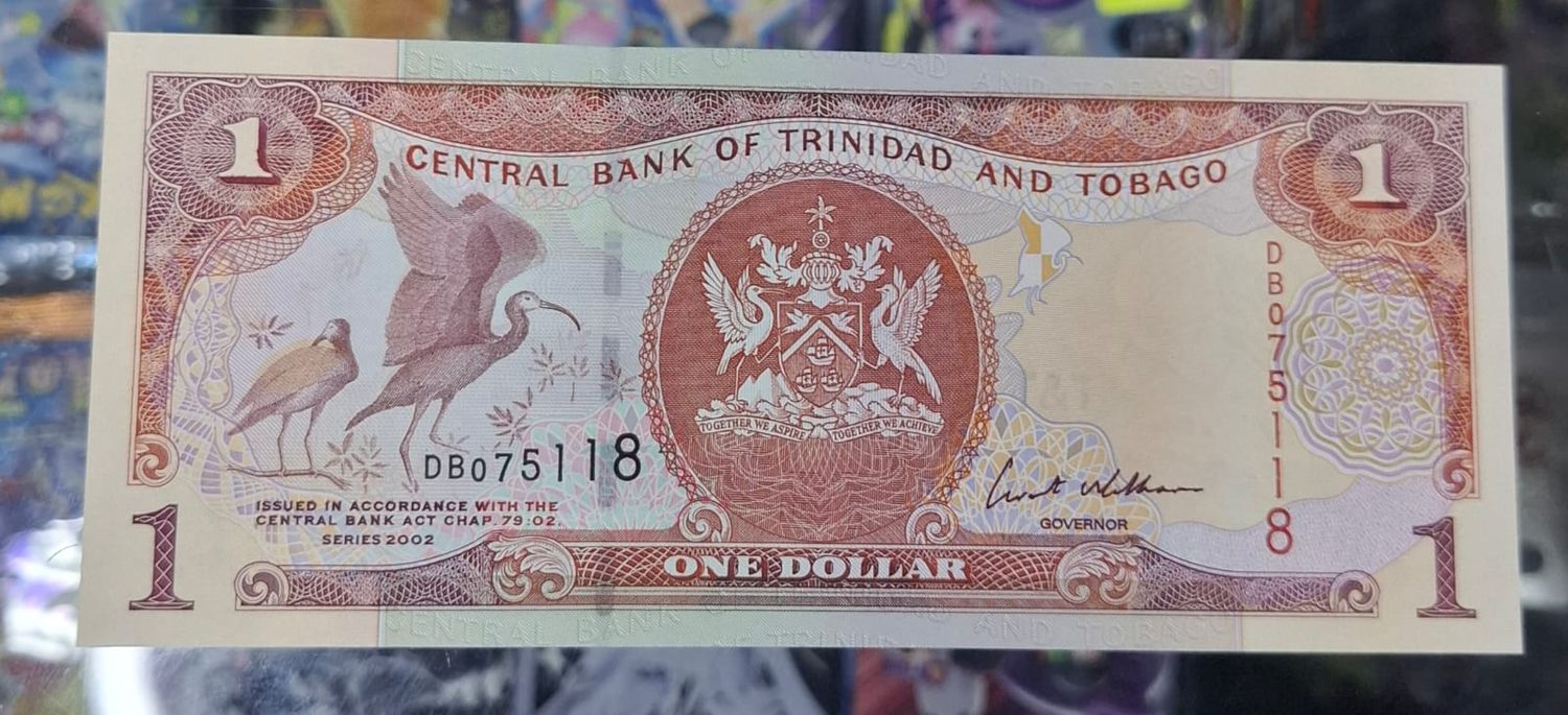 SH Trinidad y Tobago 1 Dollar 1985 Billete