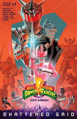 NELA-k, Power Rangers Comic Issue 2018 Annual  Shattered Grid.
