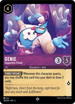 Genie - Supportive Friend - Into the Inklands (3) Into the Inklands