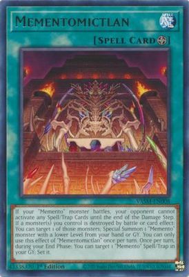 Mementomictlan - VASM-EN008 - Rare 1st Edition Valiant Smashers 1st Edition Singles